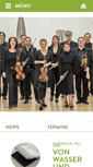 Mobile Screenshot of holst-sinfonietta.de